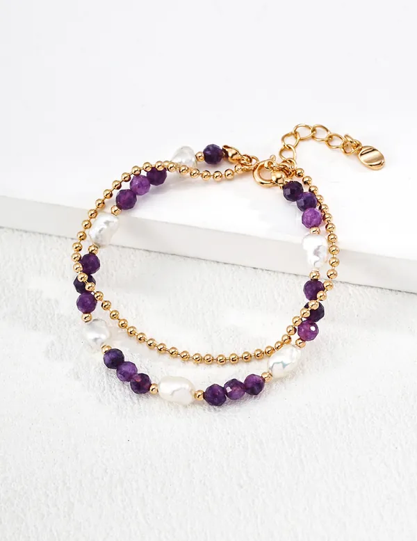 Violet Hour Amethyst & Pearl