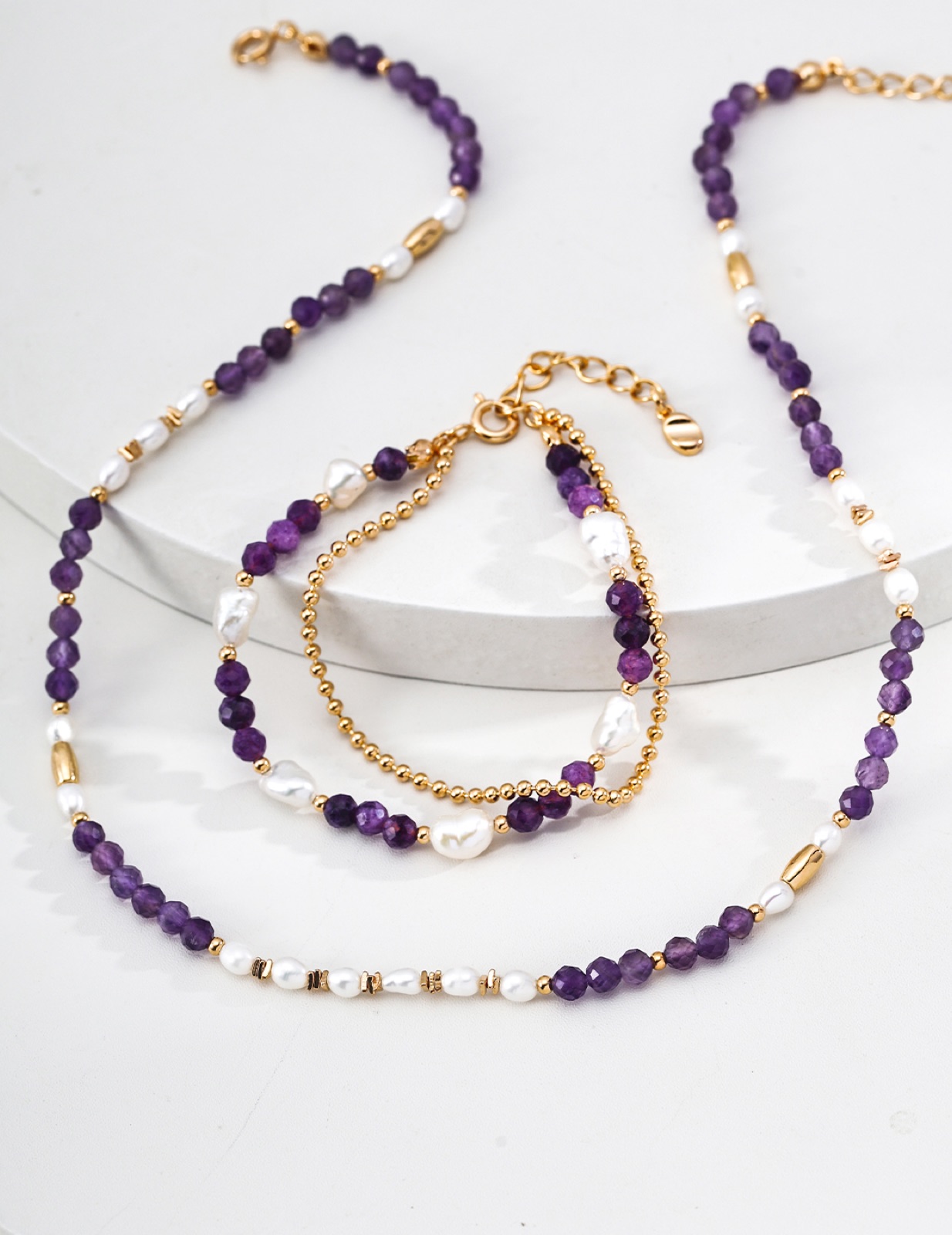 Violet Hour Amethyst & Pearl — view 2
