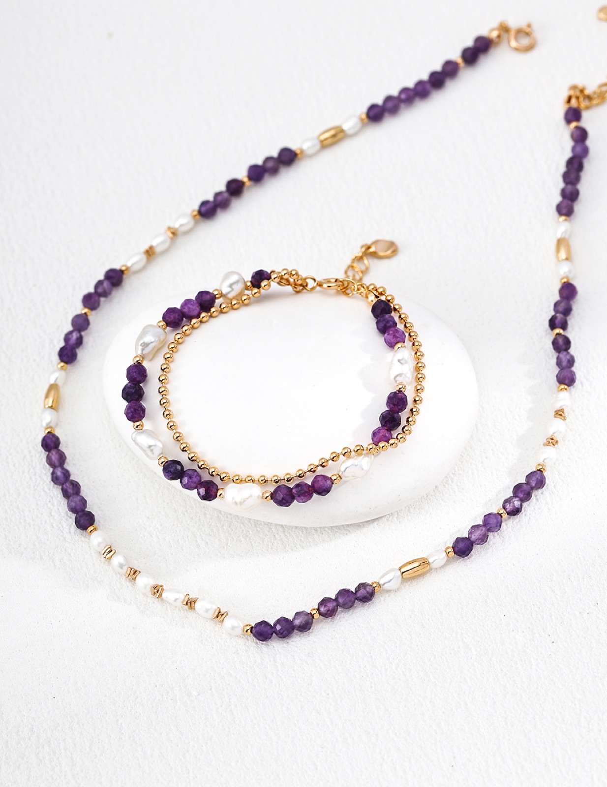 Violet Hour Amethyst & Pearl — view 4