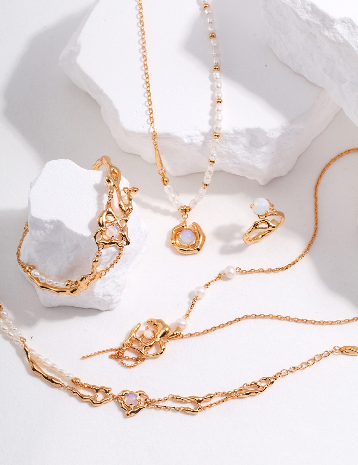Aurora Opal Necklace — view 5