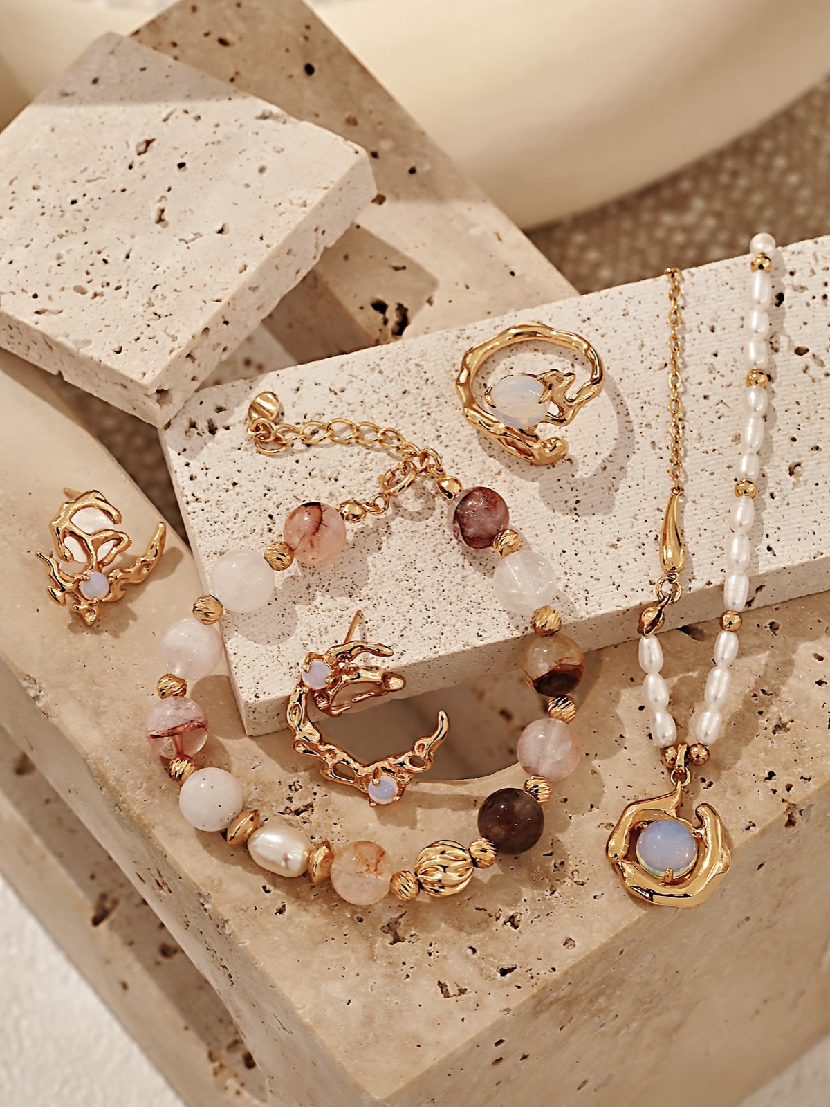 Aurora Opal Necklace — view 7