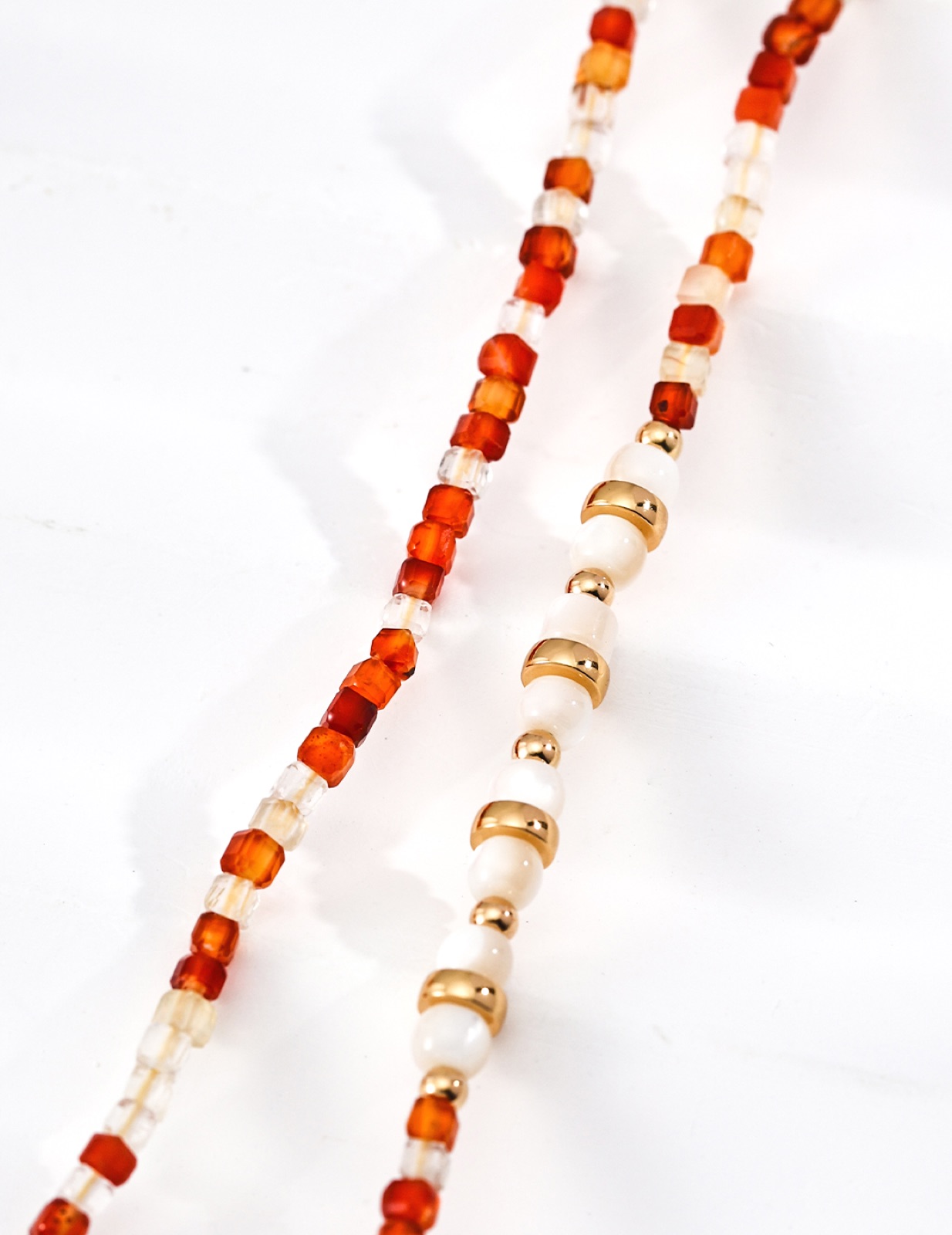 Ember Agate Bead Strand — view 3
