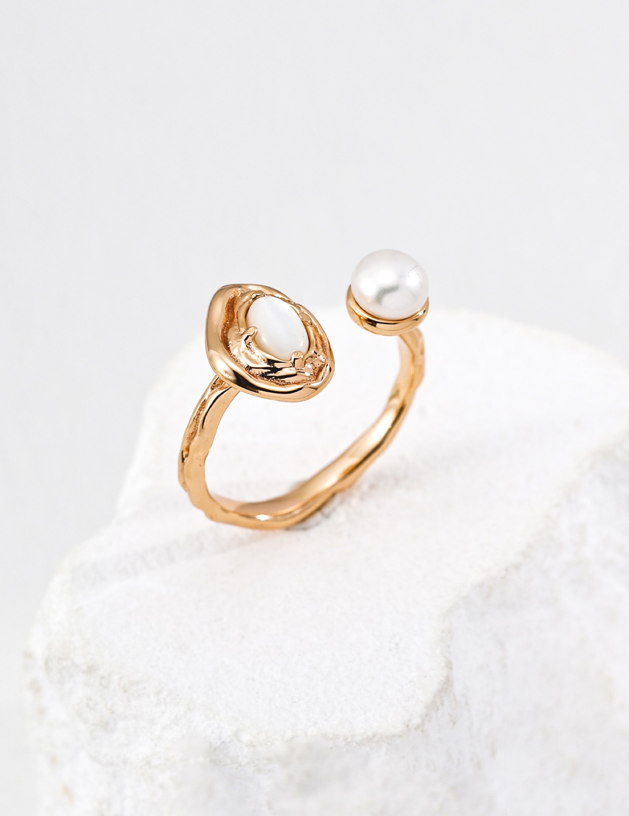 Two-Tone Open Ring — view 2