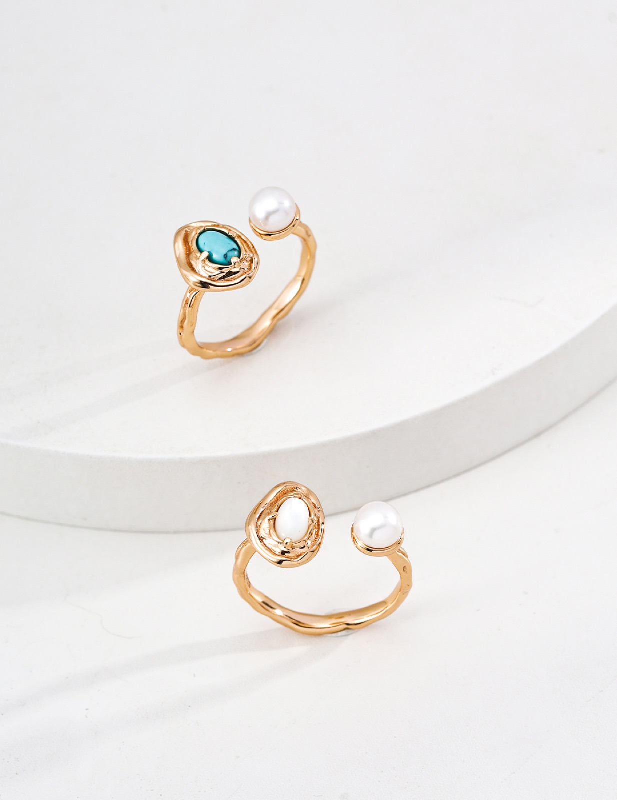 Two-Tone Open Ring — view 4